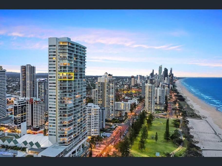 Air On Broadbeach Beachfront 2Level Stunning Apartment With 180 Degree Views Gold Coast Exterior foto